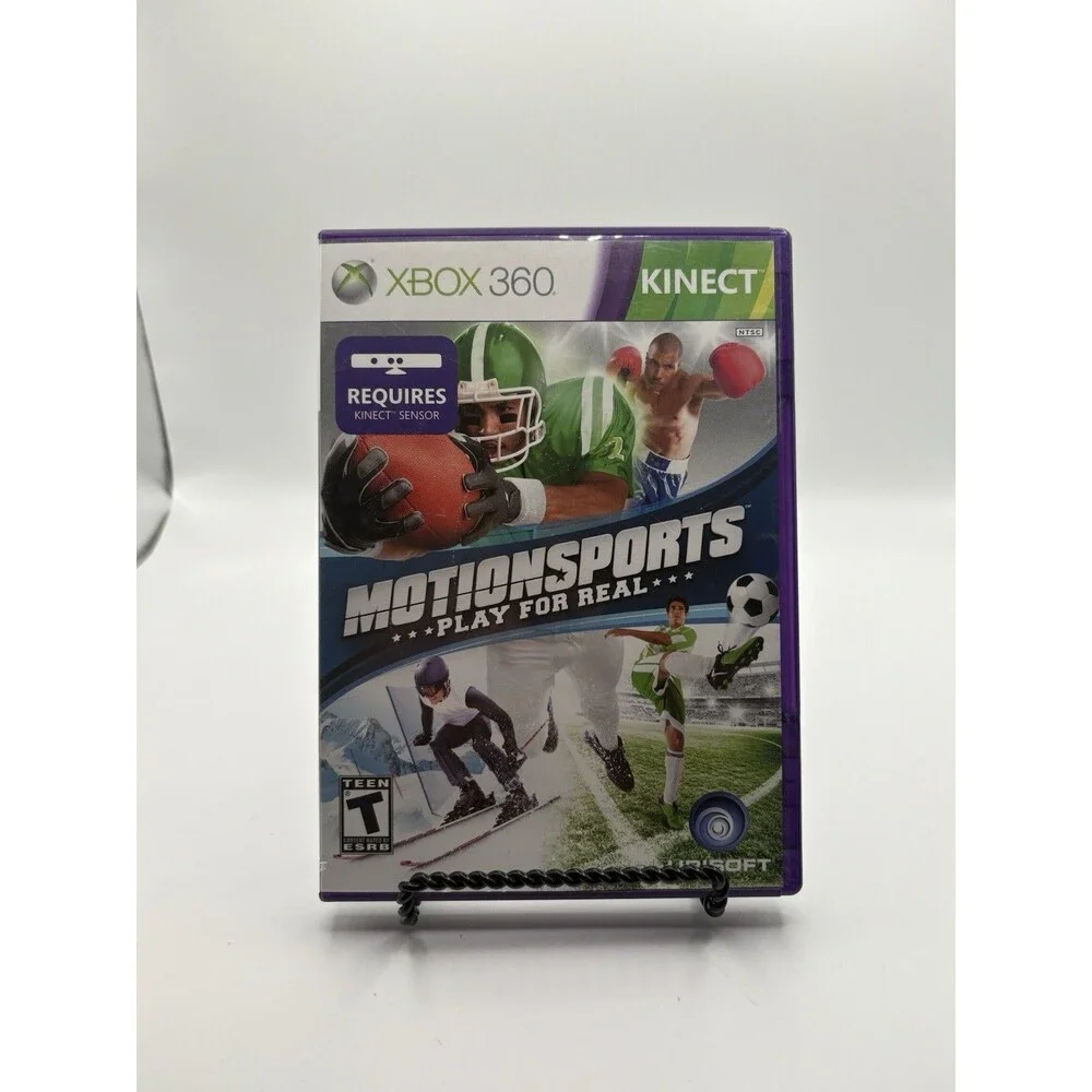 Motion Sports Play For Real, Microsoft Xbox 360, Kinect, Complete CIB